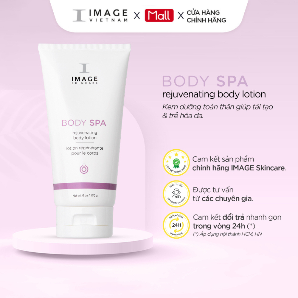 Hình ảnh kem dưỡng thể Image Body Spa Rejuvenating Body Lotion - Bao bì