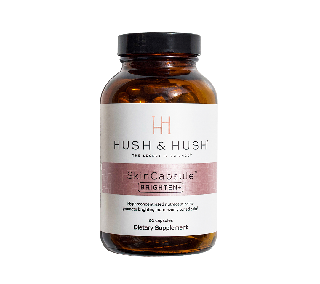 Viên Uống Trắng Da, Cải Thiện Nám Hush & Hush – Skincapsule BRIGHTEN+