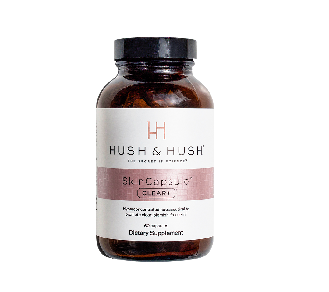 Viên uống giảm mụn, giảm nhờn, tăng cường hệ miễn dịch cho da Hush&Hush - SkinCapsule CLEAR+