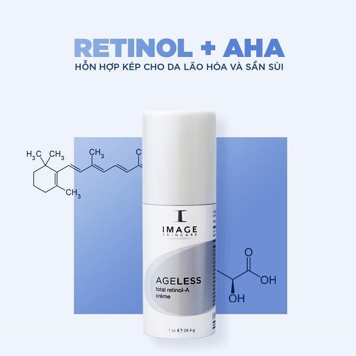 Hàm lượng Retinol cao giúp đẩy nhanh quá trình tái tạo tế bào